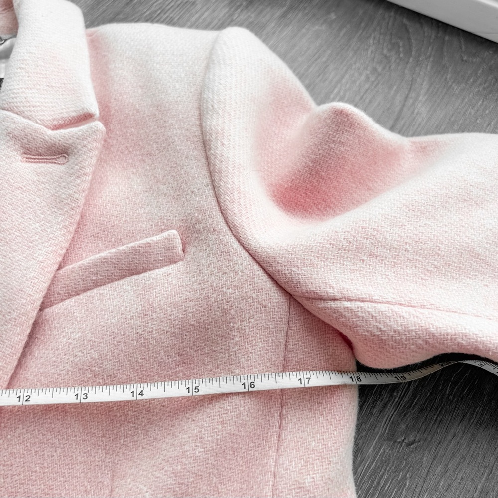 Banana Republic light pink wool coat - Picture 9 of 12